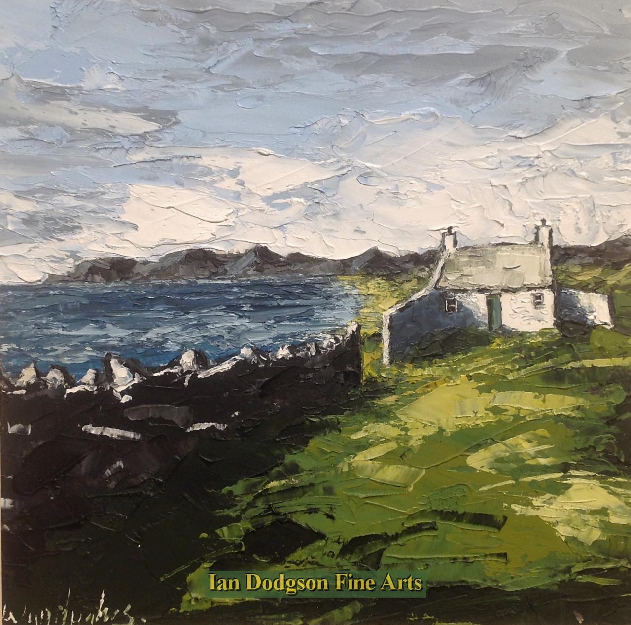 Wyn Hughes - Ty Towyn Oil on board (c2018)