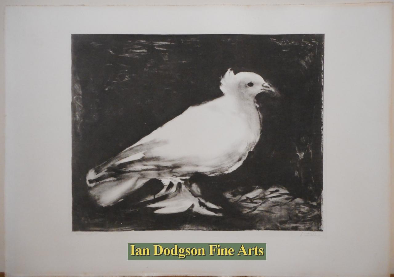 Pablo Picasso - La Colombe, The Dove Lithograph (1960)