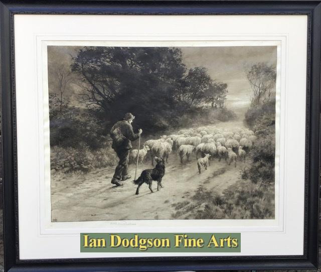 Nearing Home by Herbert Dicksee