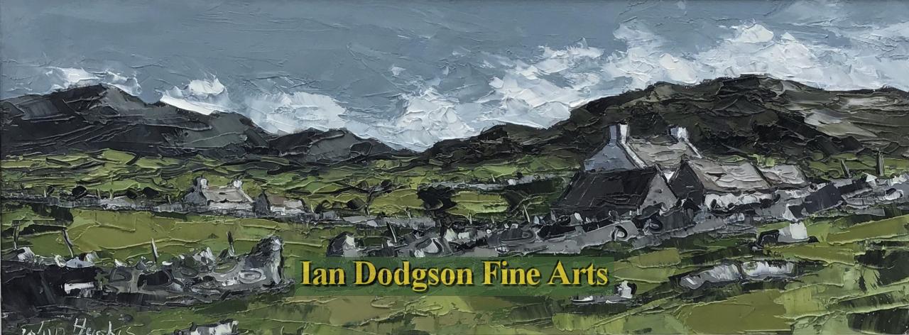 Wyn Hughes - Above Rhyd Ddu Oil on board (2020)