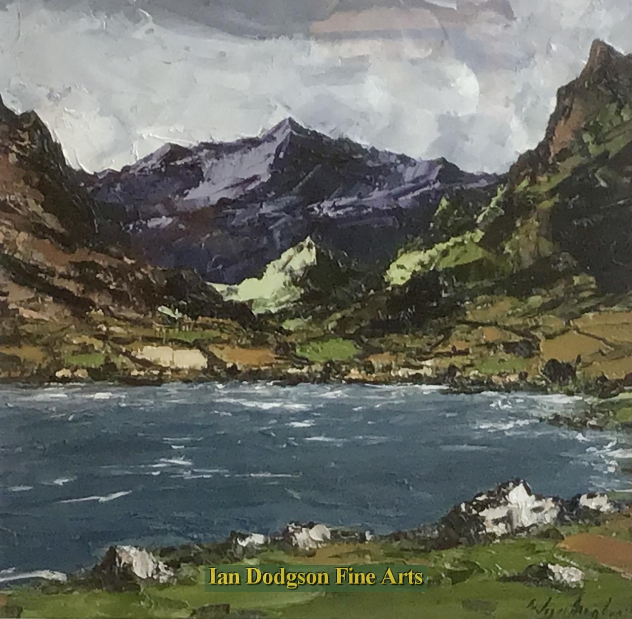 Wyn Hughes - Dyffryn Nantle Oil on board (2025)
