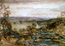 Border Landscape by Samuel Bough