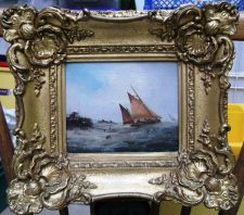 'George Stanfield Walters RSA, RA.RSW. - Coming into harbour
