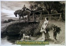 Parting ways by Herbert Dicksee