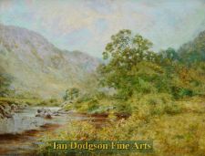 On Glaslyn River by John Abernethy Lynas Gray