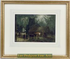 At the Blacksmiths Forge by William Manners